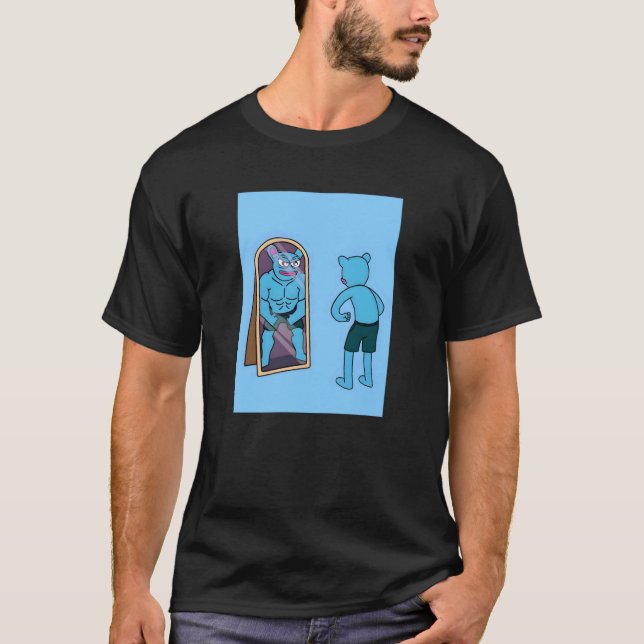 Camiseta Moeda Brett Crypto e Brett Meme para Brett Meme 2 (Frente)