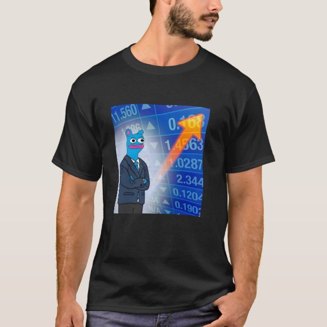 Camiseta Moeda Brett Crypto e Brett Meme para Brett Meme 3 (Frente)