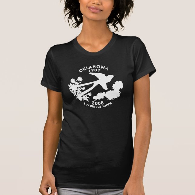 Camiseta Moeda Comemorativa de Oklahoma (Frente)