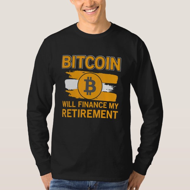 Camiseta Moeda de Criptografia de Baixa de Bitmoeda (Frente)