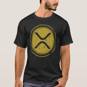 Camiseta Moeda de Criptografia de Moeda XRP para o XRP da L