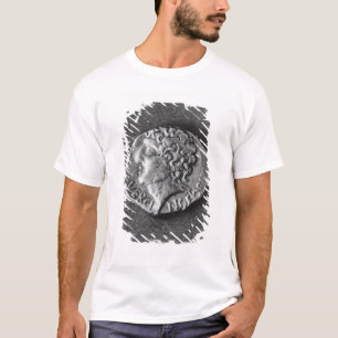 Camiseta Moeda que carrega a efígie de Vercingetorix
