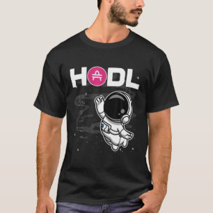 Camiseta Moedas AMP HODL Astronautas Para O Token Crypto Mo