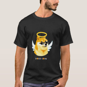 Camiseta Moedas Caninas Shiba & Akita Inu Dogecoin À Lua C