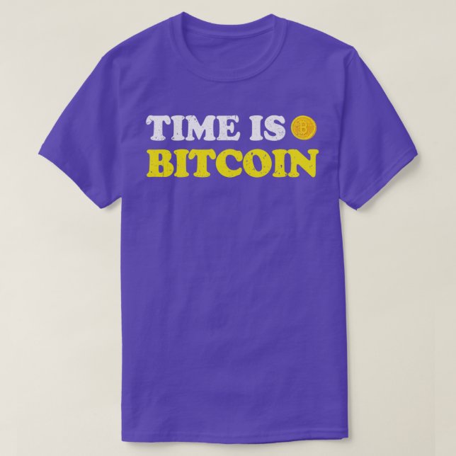 Camiseta Moedas Cripto Hodl do Exchange com Leitura em Bitm (Frente do Design)