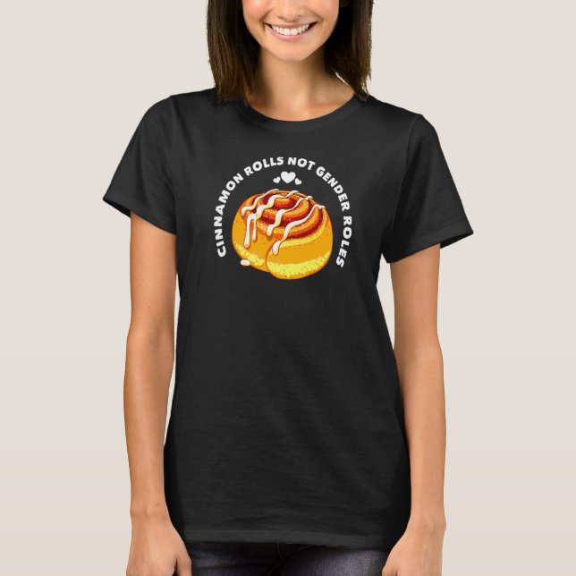 Camiseta Moedas de Canela Não Funções de Gênero 1 (Frente)