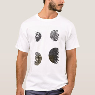 Camiseta Moedas de Cunobelinus ou Cymbeline, rei de Mercia
