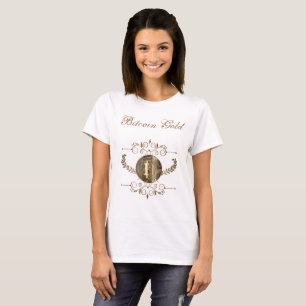 Camiseta Moedas Douradas Bitmoeda