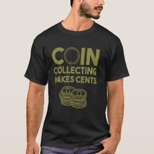 Camiseta Moedas Engraçadas Coleção De Homens 50 Centavos Co