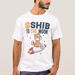 Camiseta Moedas Shiba Inu $Shib Para A Cripto Engraçado Da