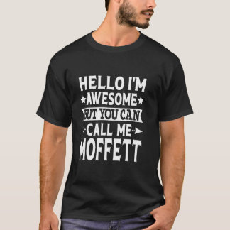 Camiseta Moffett Surname Me Chame De Sobrenome Da Família M