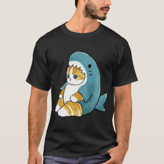 Camiseta Mofu Gato De Corte De Areia Desenho Em Roupa De Tu
