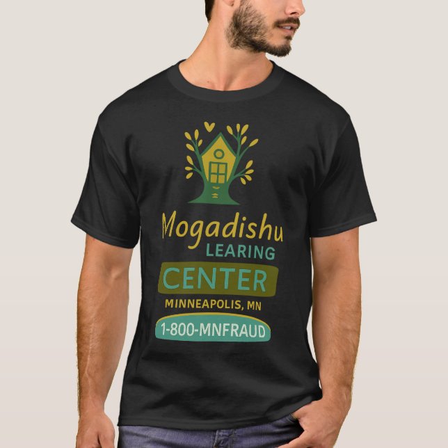 Camiseta Mogadishu Learing Center (Frente)