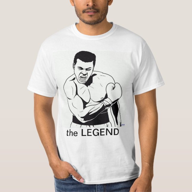 camiseta mohamed ali (Frente)