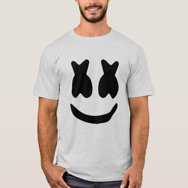 Camiseta Mohamed Ismail, t-shirt de Marshmello, t-shirt de (Frente)