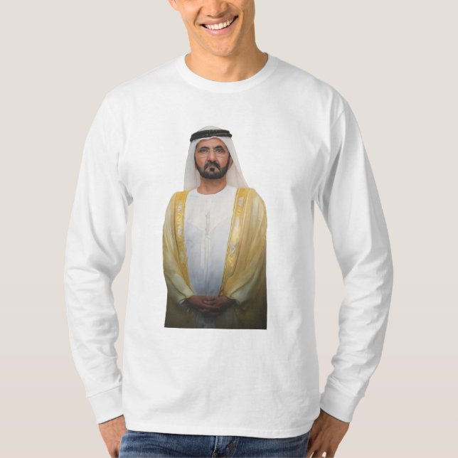 Camiseta Mohammed caixa Rashid Al Maktoum (Frente)