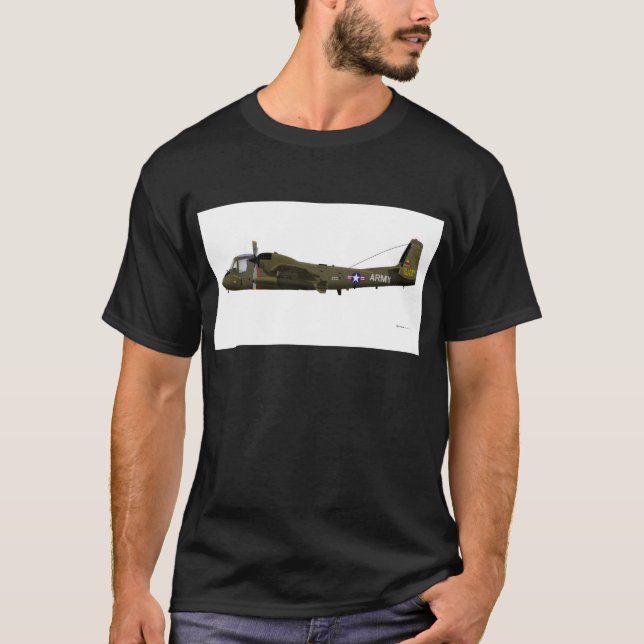 Camiseta Mohawk de Grumman OV-1 (Frente)