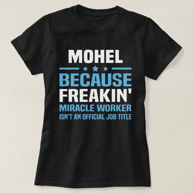 Camiseta Mohel (Frente do Design)