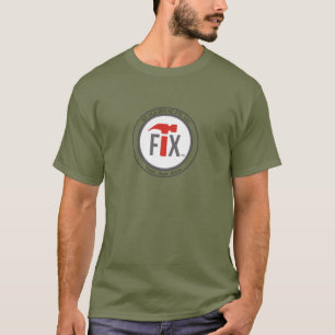 Camiseta MOHF Selo — Fadiga Verde: T-Shirt Unisex