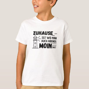 Camiseta Moin Home North Sea Water Seagull