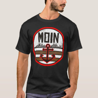 Camiseta Moin Ihr Sacken Hamburg Norte Alemanha Design