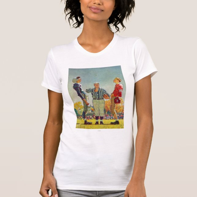 Camiseta Moin Toss por Norman Rockwell (Frente)