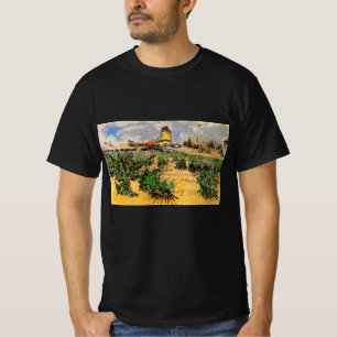 Camiseta Moinho de Van Gogh de Alphonse Daudet em Fonteviel