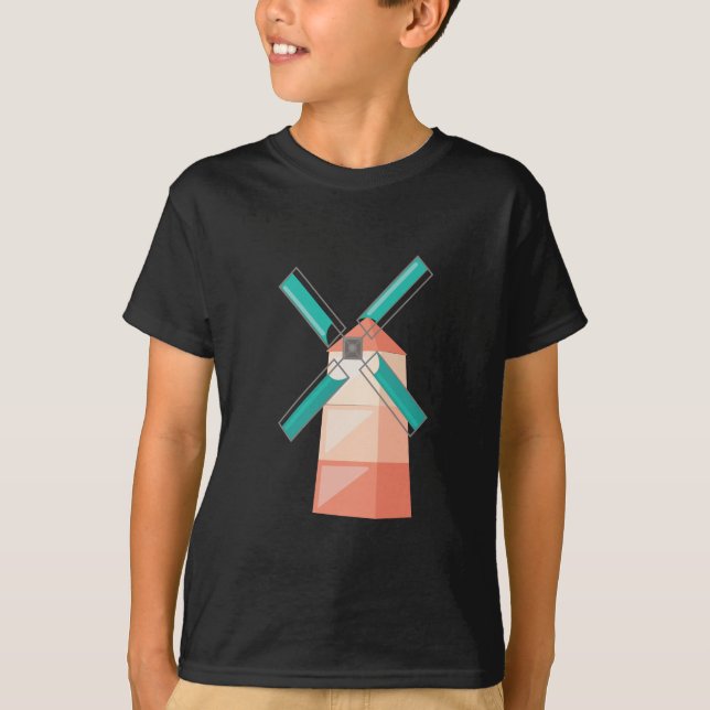 Camiseta Moinho de vento (Frente)