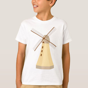 Designs PNG de moinho de vento para Camisetas e Merch