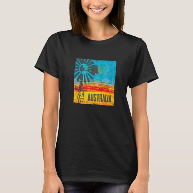 Camiseta moinho de vento austrália (Frente)