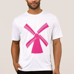 Camiseta Moinho de Vento Rosa