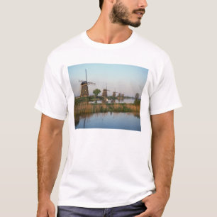 Camiseta Moinhos de vento, Kinderdijk, Holanda