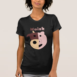 Camiseta Moink: Vaca dos desenhos animados e t-shirt das