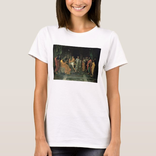 Camiseta Moisés e a Serpente Brasileira (óleo na canvas) (Frente)