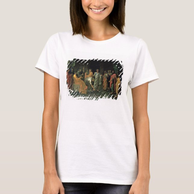 Camiseta Moisés e a Serpente Brasileira (óleo na canvas) (Frente)