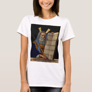 Camiseta Moisés E As Tábuas Da Lei Arte