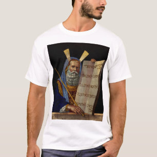 Camiseta Moisés E As Tábuas Da Lei Arte