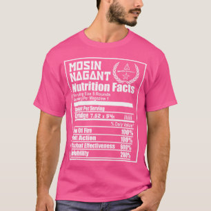 Camiseta Moisin Nagant Nutrition Facts