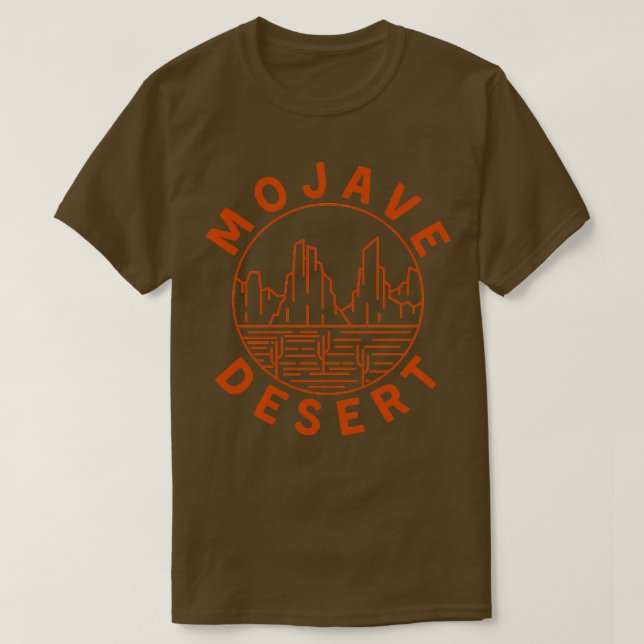 Camiseta Mojave Desert Orange TSirt (Frente do Design)