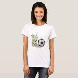 Camiseta Mojito and soccer ball