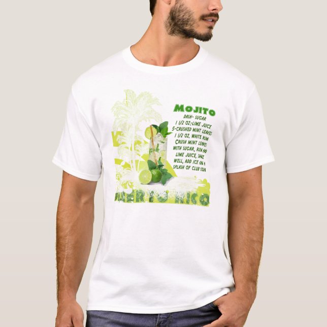 Camiseta Mojito- Porto Rico (Frente)