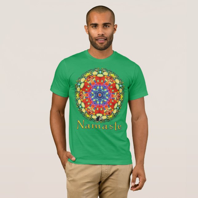 Camiseta Mojo Namaste Kaleidoscope (Frente Completa)