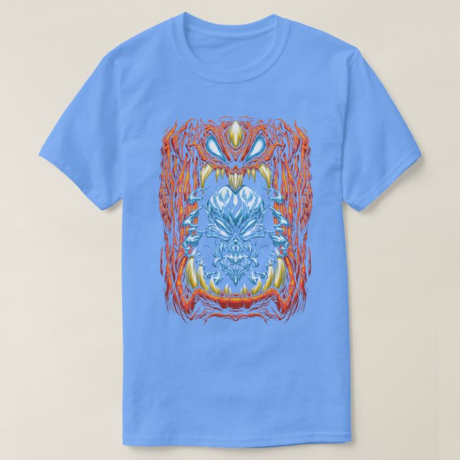 CAMISETA MOKS DEMON BEAST (Frente do Design)