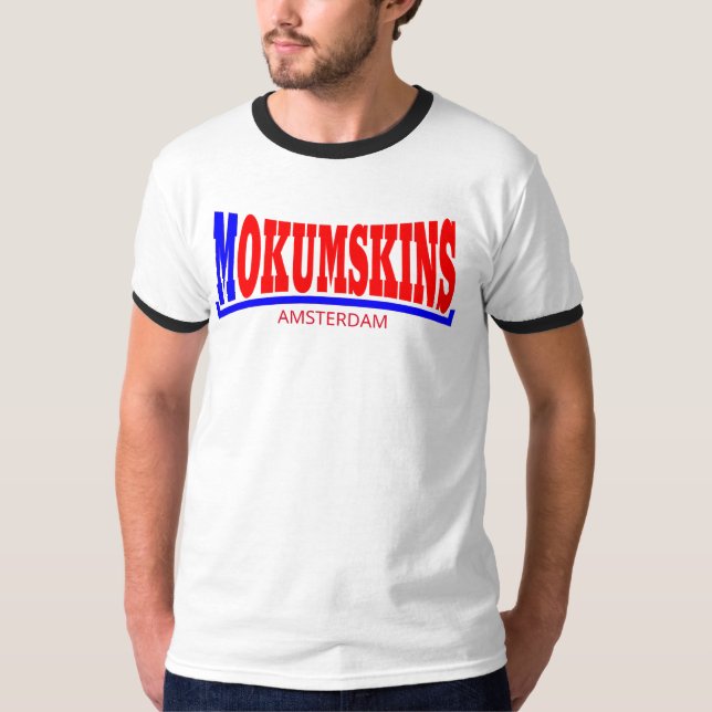 Camiseta Mokumskins blauw rood (Frente)