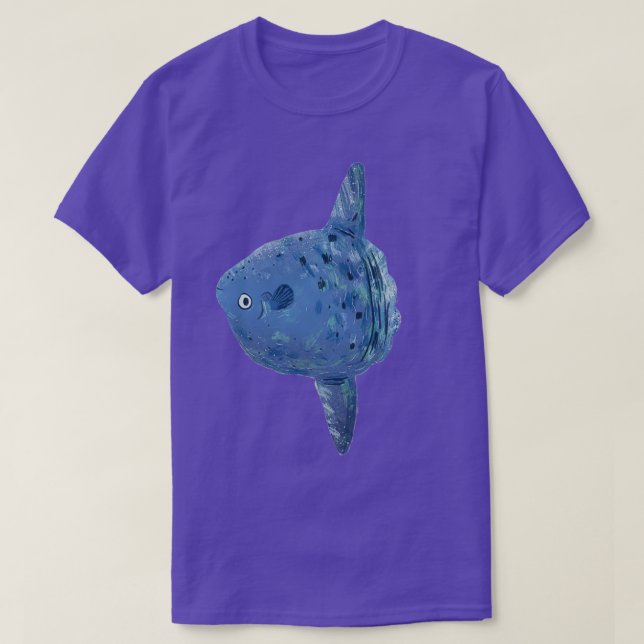 Camiseta Mola Mola Sunfish (Frente do Design)