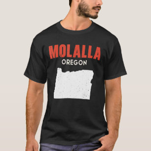 Camiseta Molalla Oregon EUA State America Viagem deroniano