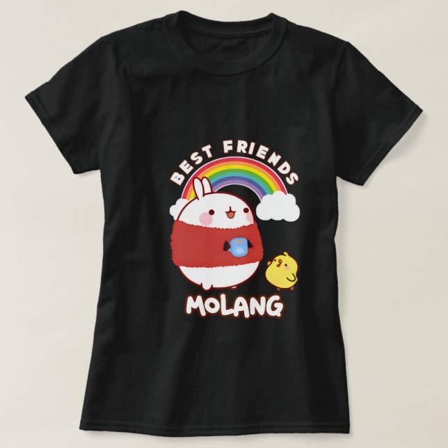Camiseta molang T-Shirt (Frente do Design)