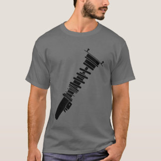 Camiseta Molas Coilover Caruning Presente de Estilo de Vida