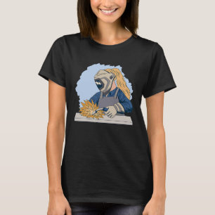 Camiseta Moldes para mulheres e trabalhadores de metalurgia