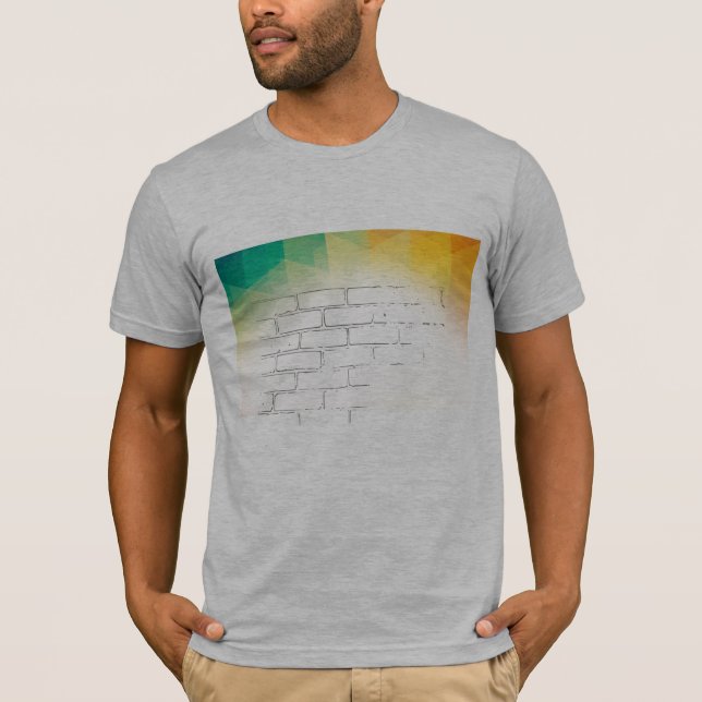 Camiseta Moldes para tijolos (Frente)